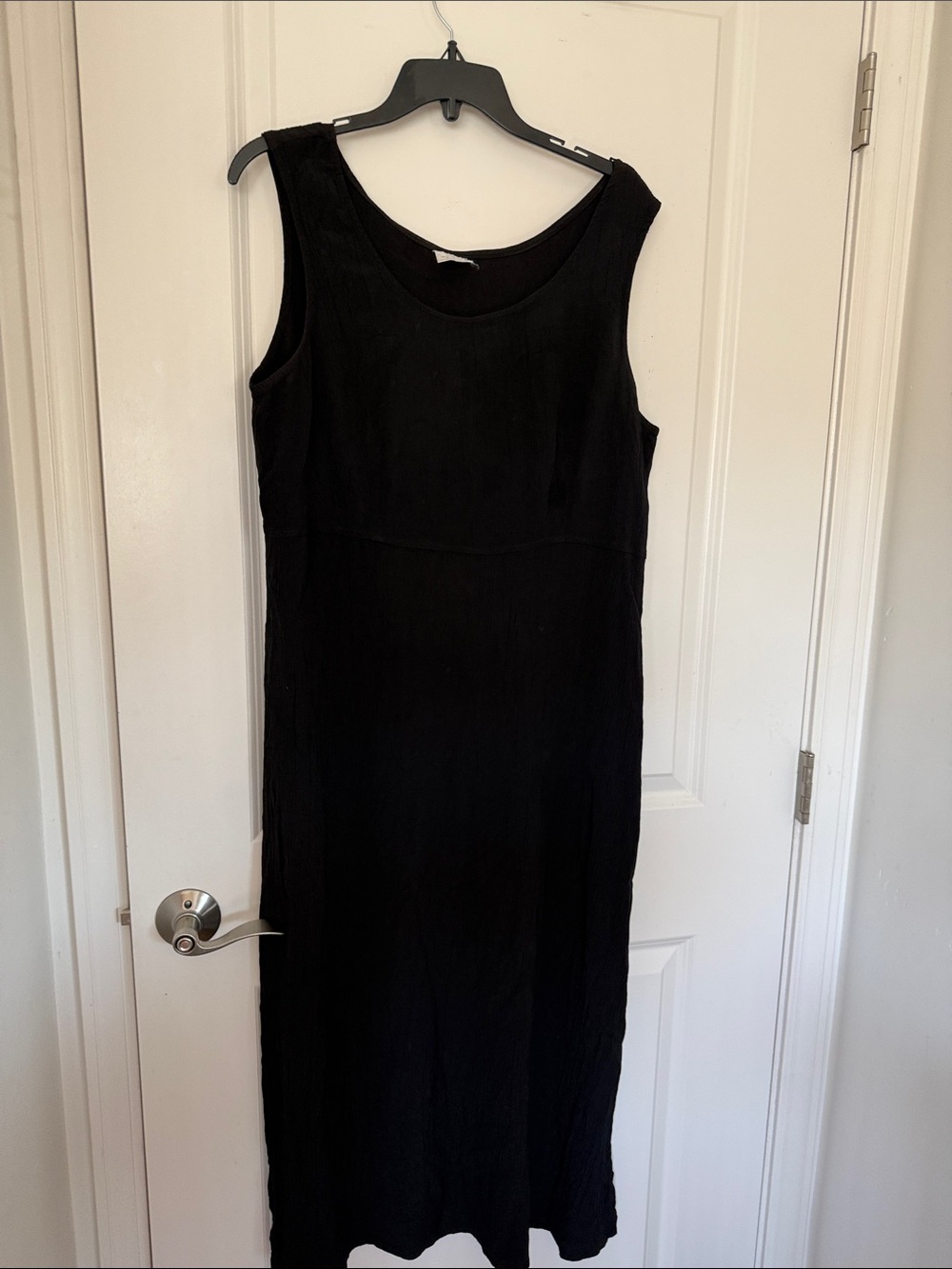 Sleeveless Black Maxi Dress - Timeless Essentials